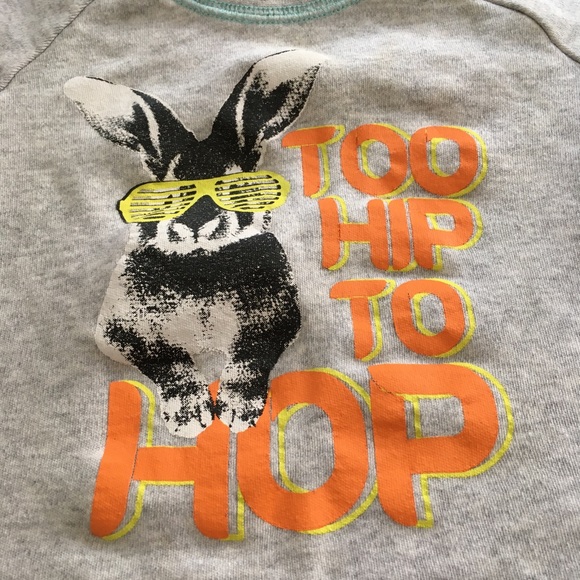 12m (6/$20) Bunny Top by Monkey Bars - Picture 2 of 4